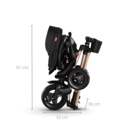 MILLY MALLY 4073 Qplay Rowerek trójkołowy Nova+Rubber golden