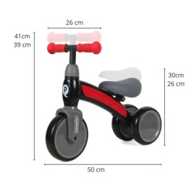 MILLY MALLY 4079 Qplay pojazd Sweetie red