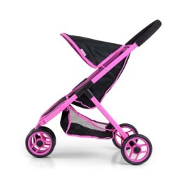 MILLY MALLY 5521 Wózek dla lalek Susie Prestige Black