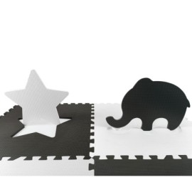 MILLY MALLY 5619 Mata piankowa puzzle Jolly 2x2 grey