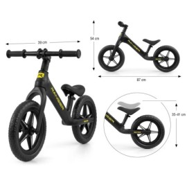 MILLY MALLY 5704 Rowerek biegowy RANGER flash black