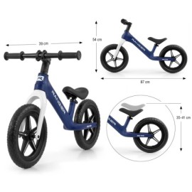 MILLY MALLY 5709 Rowerek biegowy RANGER flash navy