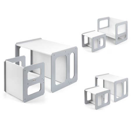 MILLY MALLY 6093 Zestaw mebli Stella 3w1 Grey