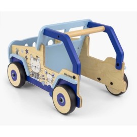 MILLY MALLY Chodzik-pchacz dla dzieci Explorer Cat and Mouse