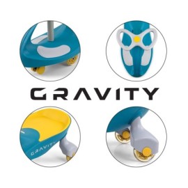 MILLY MALLY Jeździk Grawitacyjny Gravity Green Yellow