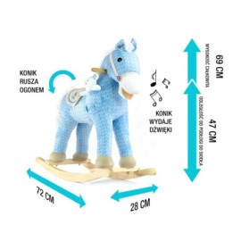 MILLY MALLY Koń Pony blue