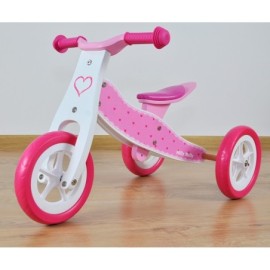 MILLY MALLY Pojazd 2w1 COOL/LOOK HEARTS