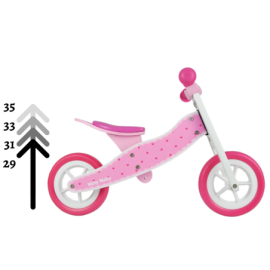 MILLY MALLY Pojazd 2w1 COOL/LOOK HEARTS