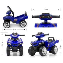 MILLY MALLY Pojazd Monster Navy