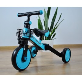 MILLY MALLY Rowerek 3w1 OPTIMUS niebieski