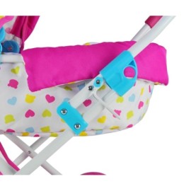 MILLY MALLY Wózek dla lalek Alice Candy