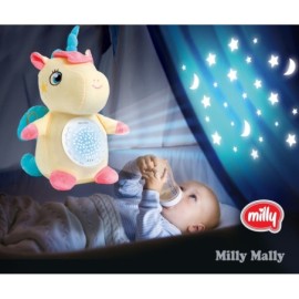 MILLY MALLY Zabawka pluszowa z projektorem Milly Unicorn
