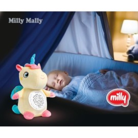 MILLY MALLY Zabawka pluszowa z projektorem Milly Unicorn