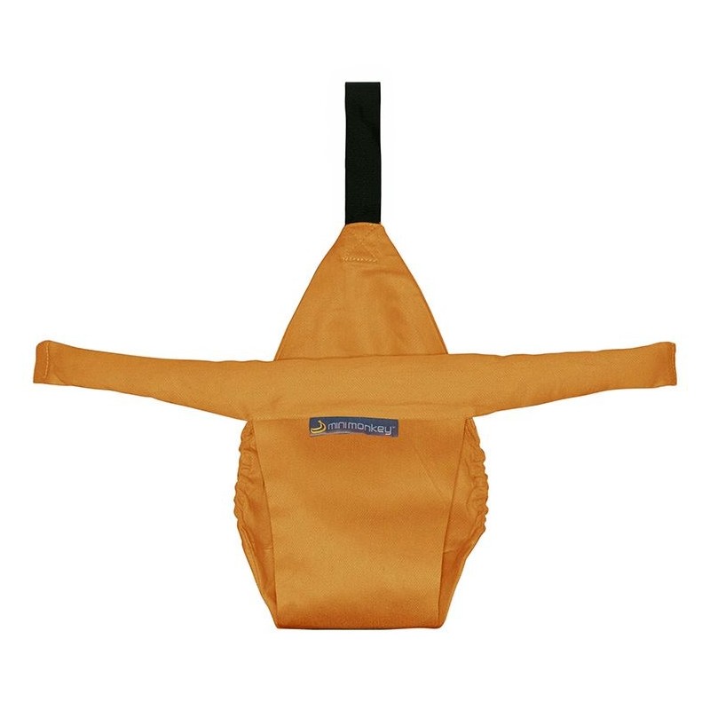 MINIMONKEY MKY_00000440 Szelki do krzesła dla niemowlaka Mini Chair 6m+ pomarańczowe