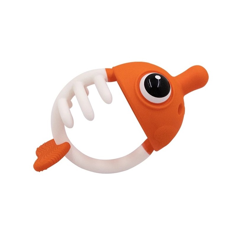 Mombella 2101 Gryzak uspokajający Rybka 3w1