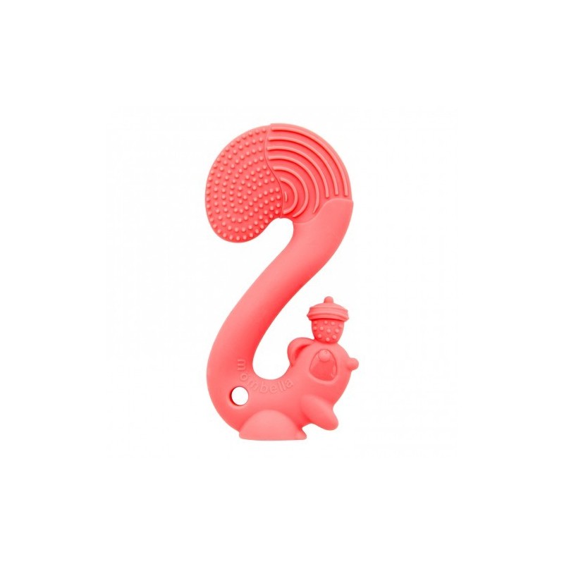 Mombella 8059 Gryzak Zabawka Squirrel Red