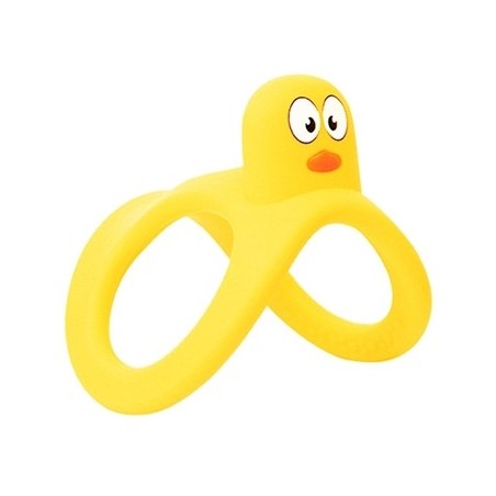 Mombella 8082 Gryzak Zabawka Kaczka Yellow