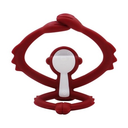 Mombella 8131 Gryzak Zabawka Małpka Chimney Red