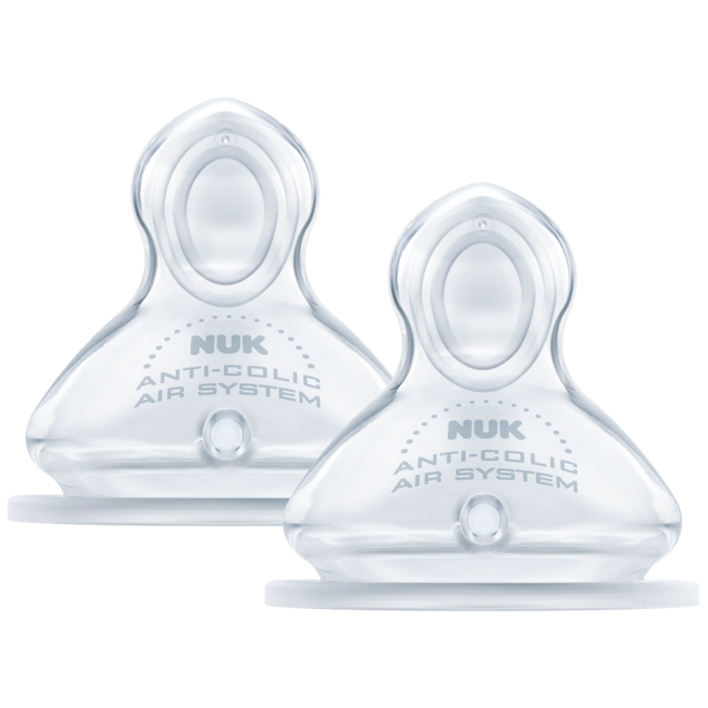 NUK 709245 FC+ Smoczek 1 M na butelkę silikonowy 2szt