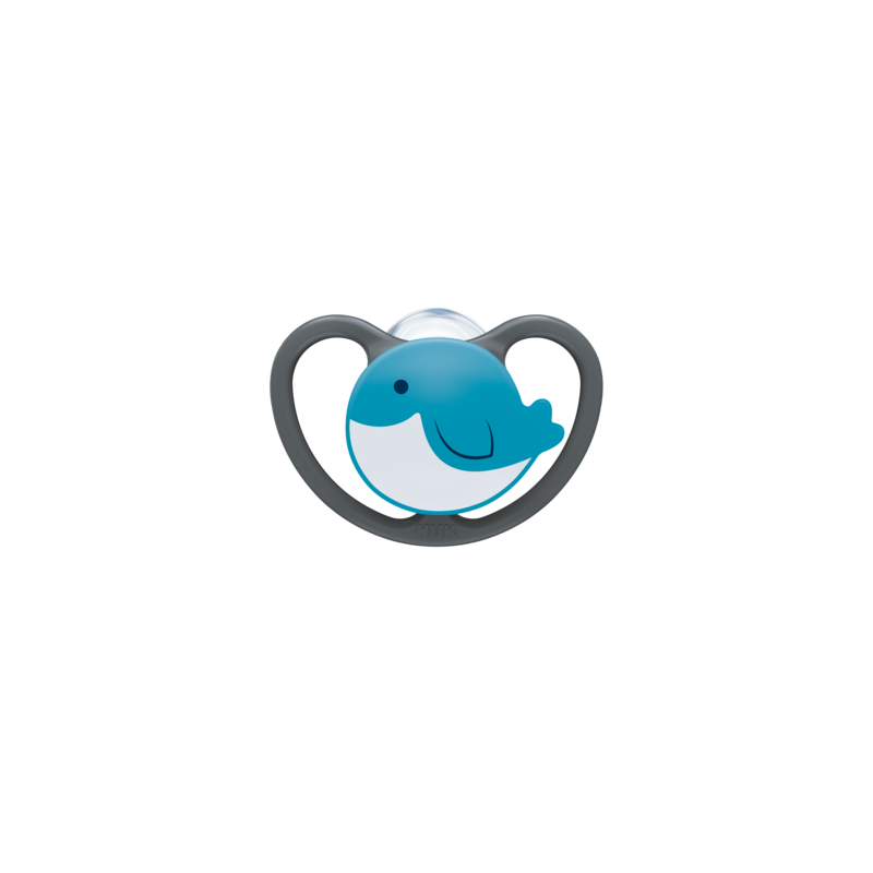 NUK 730331 Smoczek 0-6m SPACE silikon 1szt