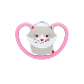 NUK 736385 Smoczek 6-18m SPACE silikon 1szt