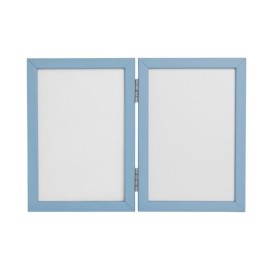 ODCISK BOBASA Tiny Memories - Ramka z glinką niebieska