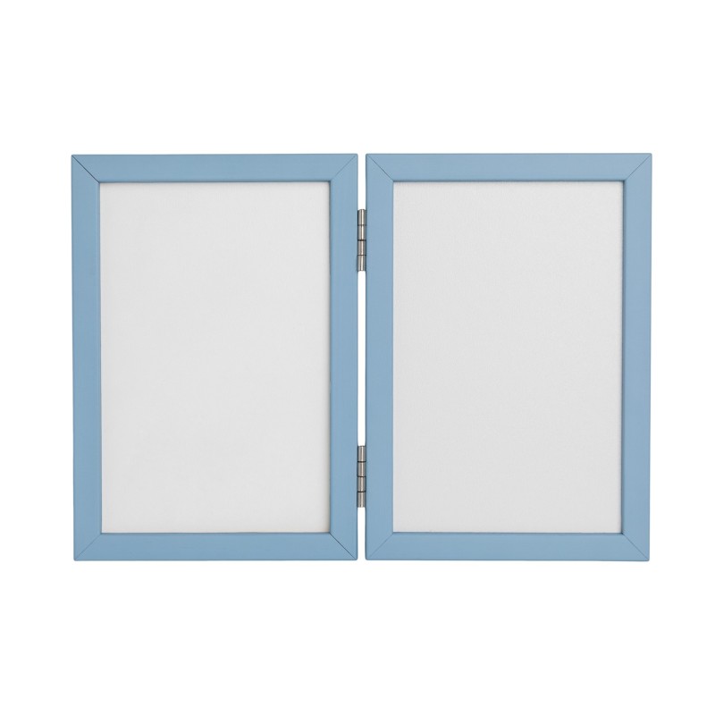 ODCISK BOBASA Tiny Memories - Ramka z glinką niebieska