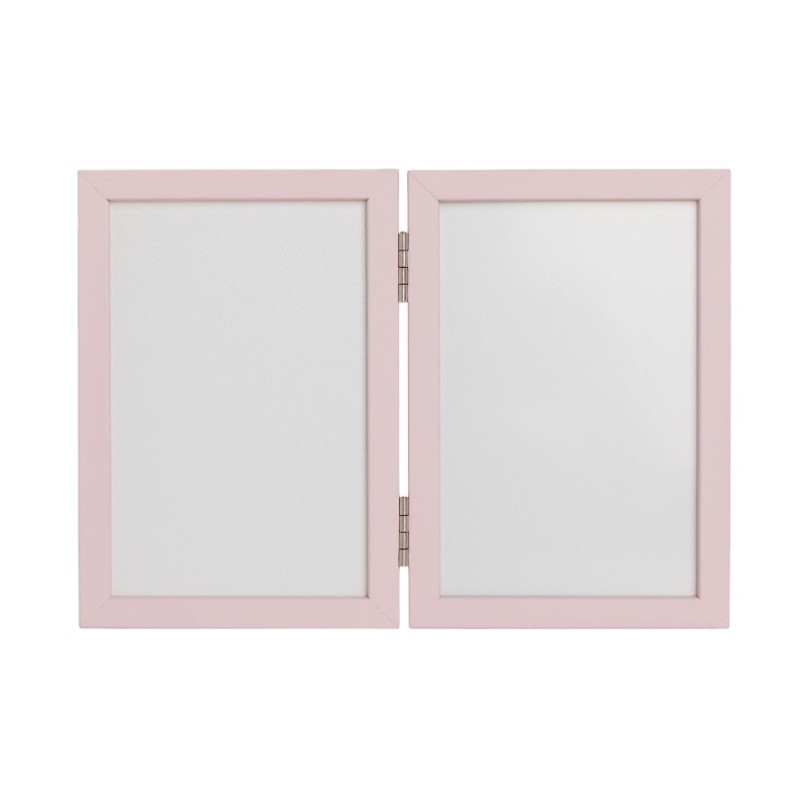 ODCISK BOBASA Tiny Memories - Ramka z glinką różowa