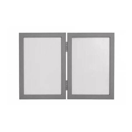 ODCISK BOBASA Tiny Memories - Ramka z glinką szara