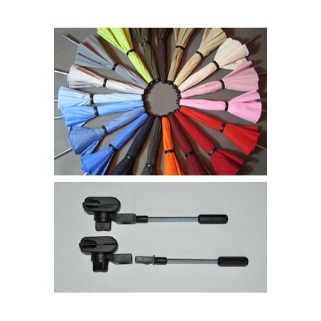 PIOTREX Parasolka do wózka mix kolorów