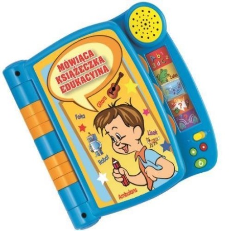 SMILY PLAY 9019 Mówiąca książeczka edukacyjna