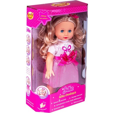 SMILY PLAY SP83684 Lalka Julka chodząca mówiąca
