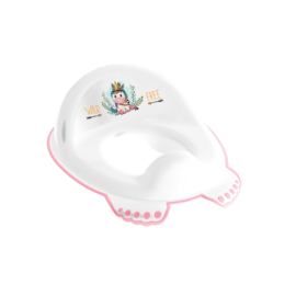 TEGA DZ-002-103-JEDNOROŻEC-R Nakładka sedesowa antypoślizgowa DZIKI ZACHÓD różowy