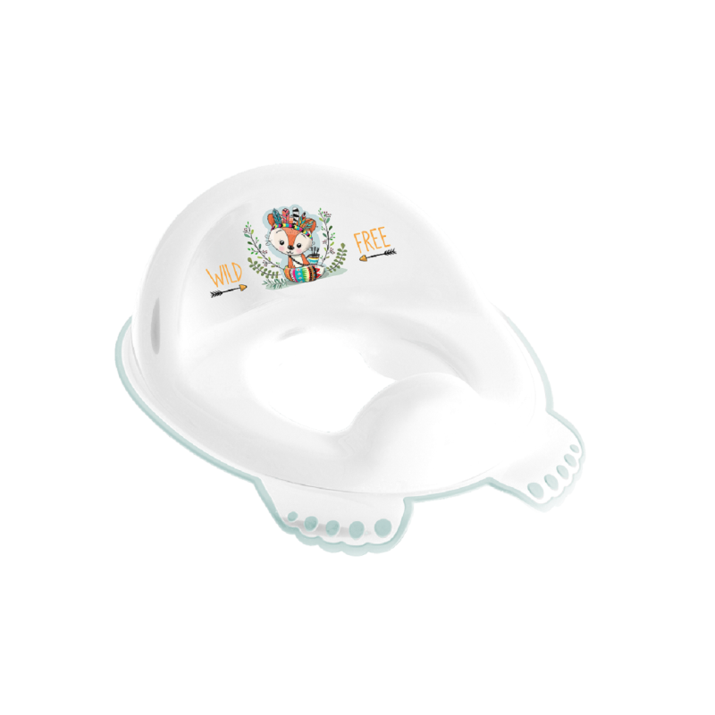 TEGA DZ-002-103-LISEK-Nakładka sedesowa antypoślizgowa DZIKI ZACHÓD zielony