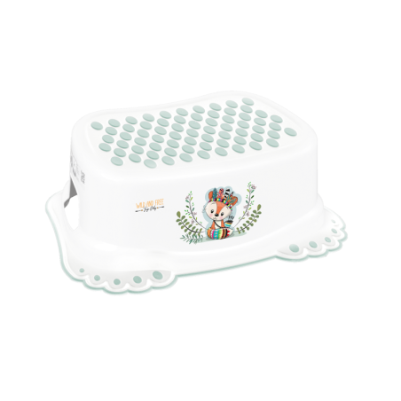 TEGA DZ-006-103-LISEK-Z Podnóżek antypoślizgowy DZIKI ZACHÓD zielony