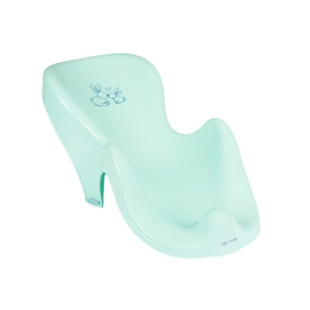 TEGA KR-003-105 Fotelik do kąpieli antypoślizgowy KRÓLICZKI j.zielony