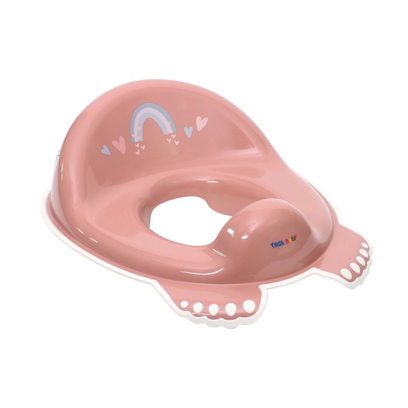 TEGA ME-002-123 Nakładka sedesowa antypoślizgowa METEO różowy