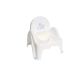TEGA PO-065-103 Nocnik krzesełko Króliczki z pozytywką biały