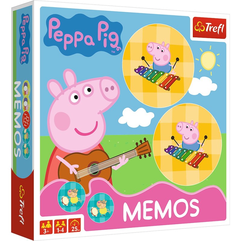 TREFL 01893 Gra Memos Peppa