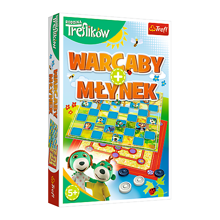 TREFL 01920 Gra Warcaby/Młynek Trefliki