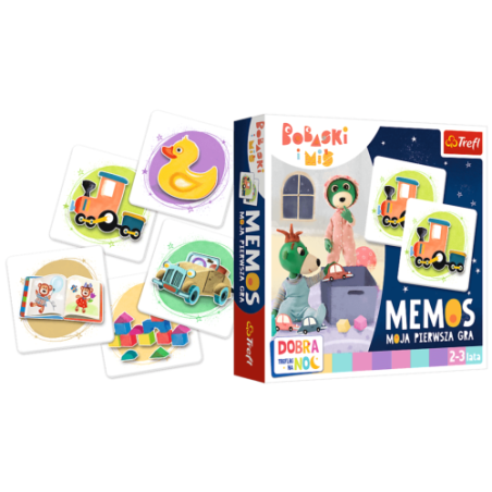 TREFL 02038 Mój pierwszy memos Dobranoc, Trefliki na noc - Rodzina Treflików