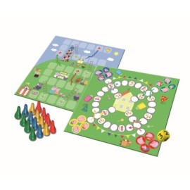 TREFL 02067 Gra 2w1 Chińczyk/Węże i drabiny Peppa