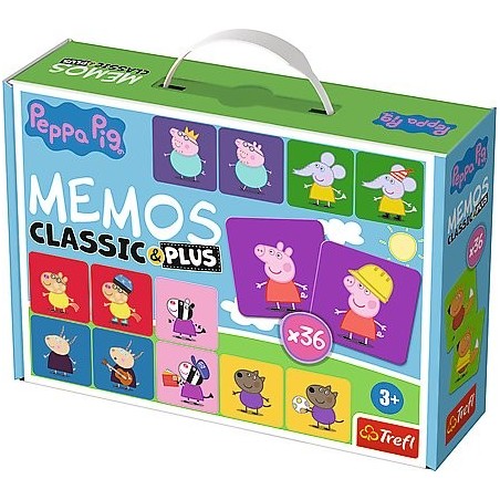 TREFL 02270 Gra Memos Classic&Świnka Peppa