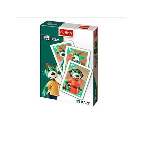 TREFL 08482 Karty Piotruś - Rodzina Treflików