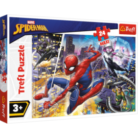 TREFL 14289 Puzzle 24 MAXI Nieustraszony Spider-Man