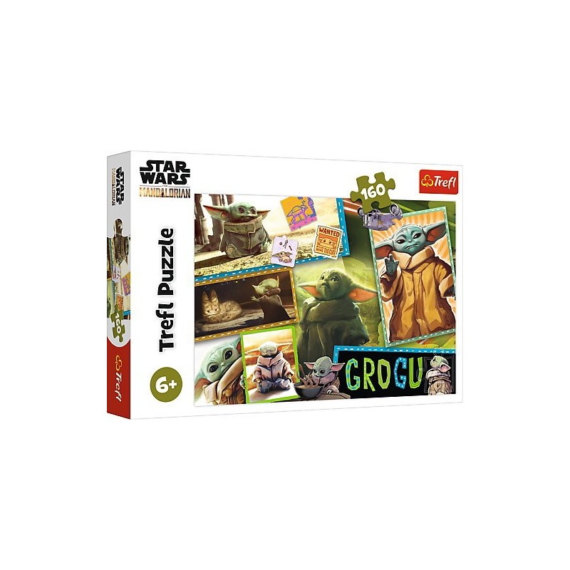 TREFL 15411 Puzzle 160 Grogu