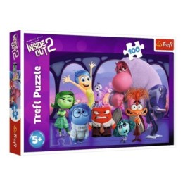 TREFL 16477 Puzzle 100 W głowie się nie mieści