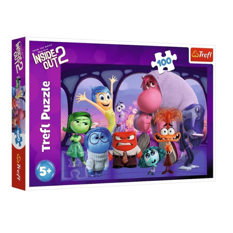 TREFL 16477 Puzzle 100 W głowie się nie mieści