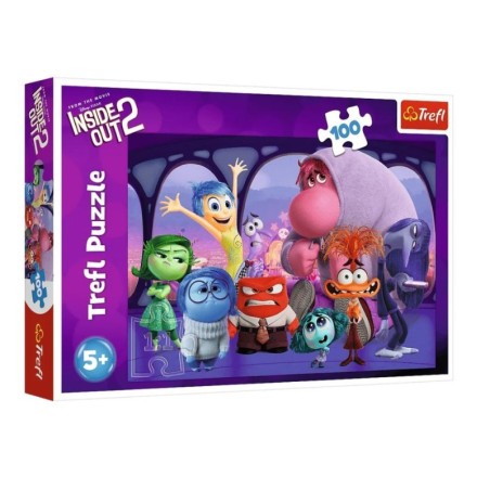 TREFL 16477 Puzzle 100 W głowie się nie mieści