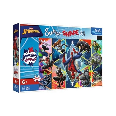 TREFL 50024 Puzzle 160 XL Dołącz do Spidermana